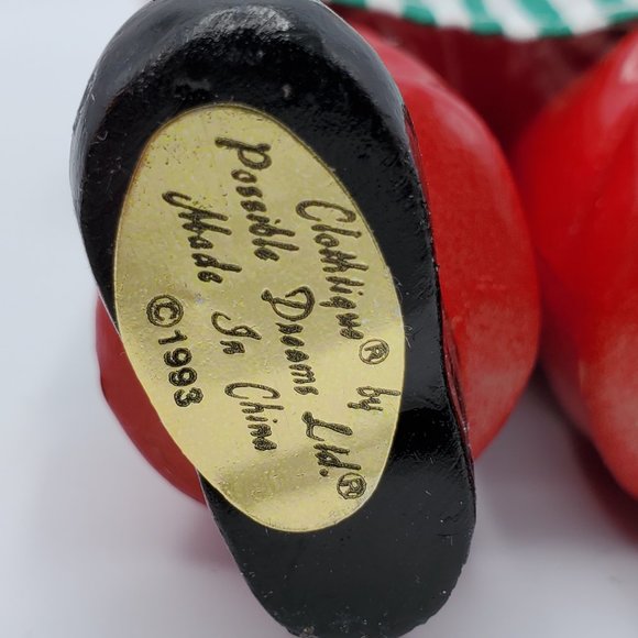 Dept 56 Possible Dreams Working Santa Ornament 714006 Vintage 7" Clothtique 1993 - Picture 8 of 10